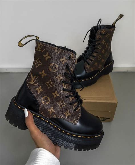 louis vuitton doc martens boots.